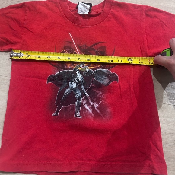 Vintage Star Wars Red Graphic T-Shirt size youth xs (4-5) - Picture 8 of 8